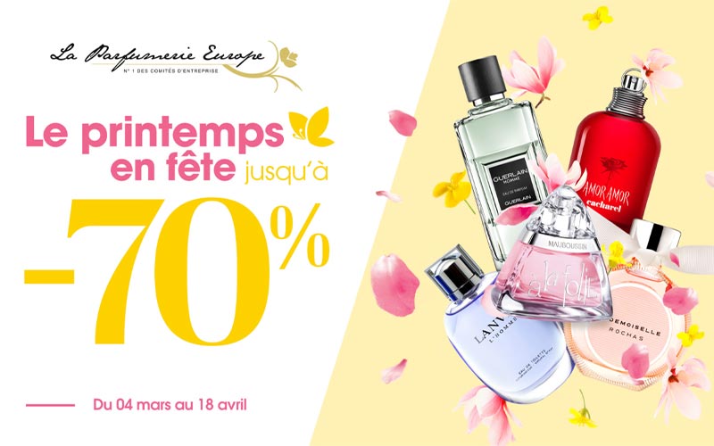 Promotions Parfums Printemps 2021