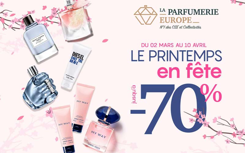 Promotions Parfums Printemps 2022